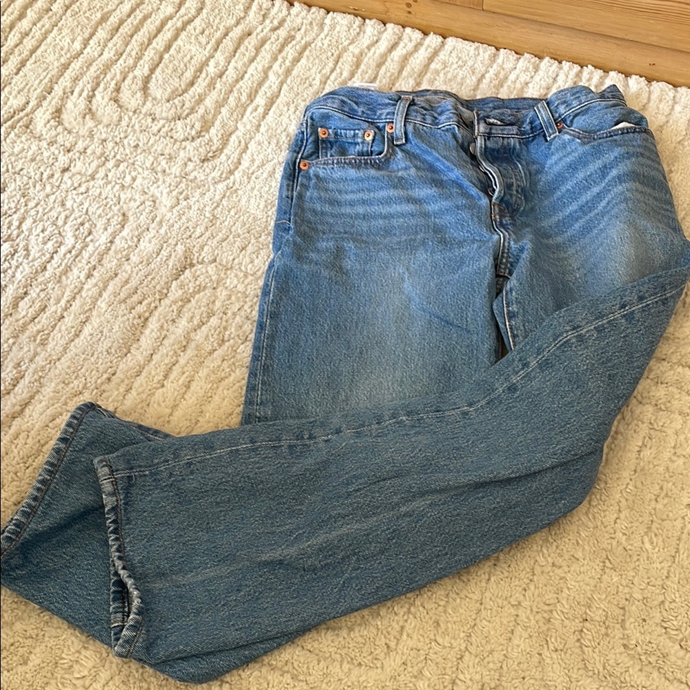 Classic Blue Denim Jeans